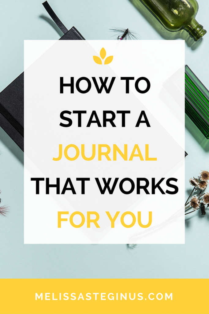start journal, work, personal, productivity